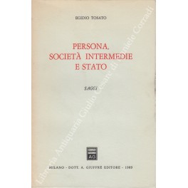 Persona società intermedie e Stato