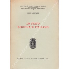 Lo stato regionale italiano