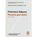 Delle persone giuridiche. Art. 11-35