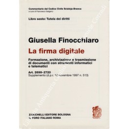 La firma digitale. Art. 2699-2720