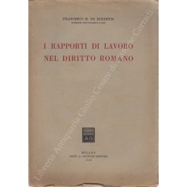 I rapporti di lavoro nel diritto romano