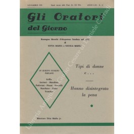 Gli oratori del giorno. Rassegna mensile d'eloquenza. Anno VIII - Numero 2. Febbraio 1934. 