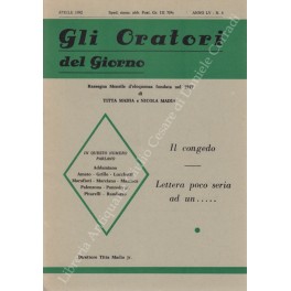 Gli oratori del giorno. Rassegna mensile d'eloquenza. Anno VIII - Numero 2. Febbraio 1934. 