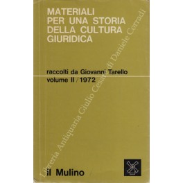 Materiali per una storia della cultura giuridica