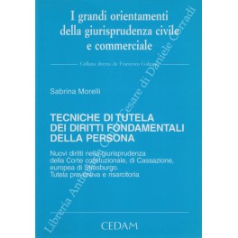 Tecniche di tutela dei diritti fondamentali della persona