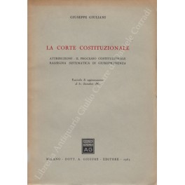 La Corte costituzionale