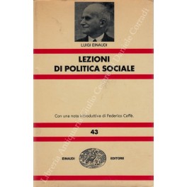 Lezioni di politica sociale. Nota introduttiva di