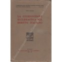 La giurisdizione ecclesiastica nel diritto italiano