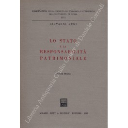 Lo Stato e la responsabilità patrimoniale