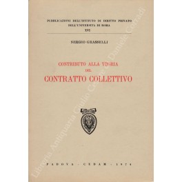 Contributo alla teoria del contratto collettivo