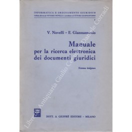 Manuale per la ricerca elettronica dei documenti giuridici