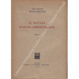 Il dovere di buona amministrazione