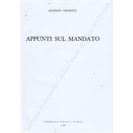 Appunti sul mandato