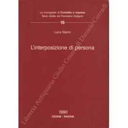 L'interposizione di persona