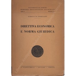 Direttiva economica e norma giuridica