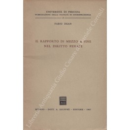 Il rapporto di mezzo a fine nel diritto penale