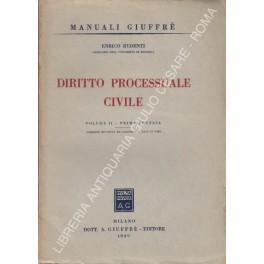 Diritto processuale civile