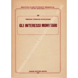 Gli interessi monetari