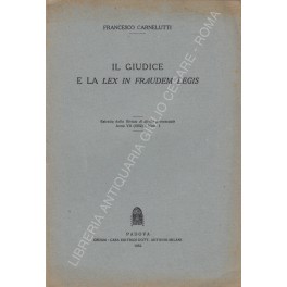 Il giudice e la lex