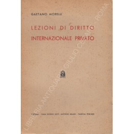 Lezioni di diritto internazionale privato