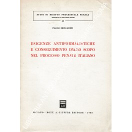 Esigenze antiformalistiche 