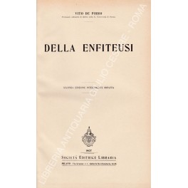 Della enfiteusi