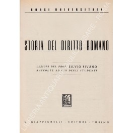 Storia del diritto romano