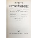 Rivista del Diritto Commerciale e del diritto generale delle obbligazioni