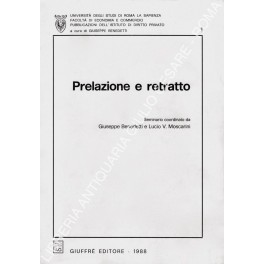 Prelazione e retratto