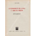 La responsabilità per le spese e i danni del processo