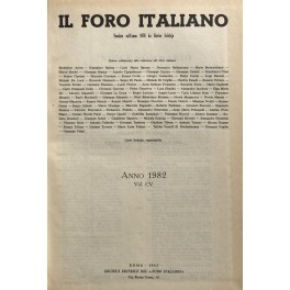 Il Foro Italiano. Annata 1982