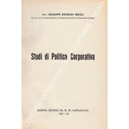 Studi di politica corporativa