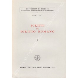 Scritti di diritto romano