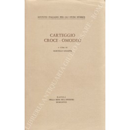 Carteggio Croce - Omodeo