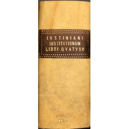 Imp. Caes. Iustiniani Institutionum libri quatuor