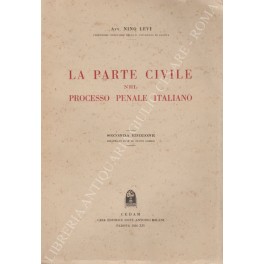 La parte civile nel processo penale italiano