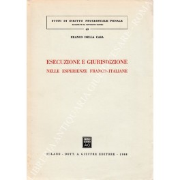 Esecuzione e giurisdizione