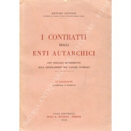 I contratti degli enti autarchici