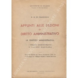 Appunti alle lezioni di diritto