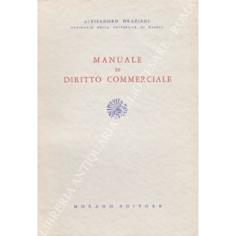 Manuale di diritto commerciale