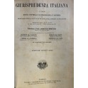 Giurisprudenza Italiana. Dal 1890 al 1899.