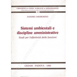 Sistemi ambientali e discipline amministrative