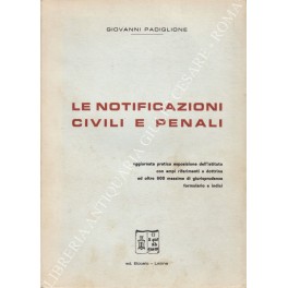 Le notificazioni civili e penali