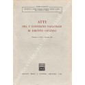 Atti del I°convegno nazionale di diritto cosmico 