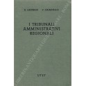 I tribunali amministrativi regionali