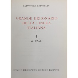 Grande dizionario della lingua italiana