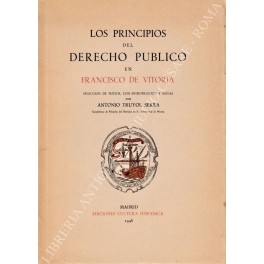 Los principios del derecho publico