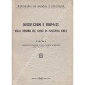 Osservazioni e proposte sulla riforma del Codice di procedura civile