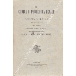 Il Codice di Procedura Penale del Regno d'Italia