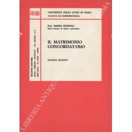 Il matrimonio concordatario